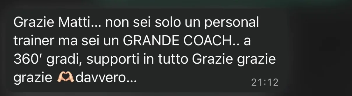 Screenshot di un messaggio di una cliente su Leggera Flow (10)